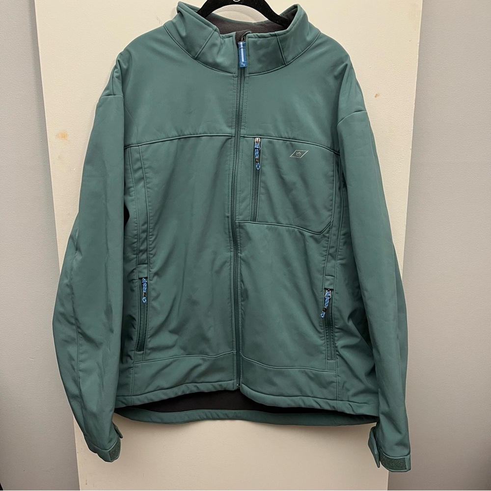Southern Tide Men's Outer Bank Pine Green Softshell Jacket Sz XXL Retail $185
